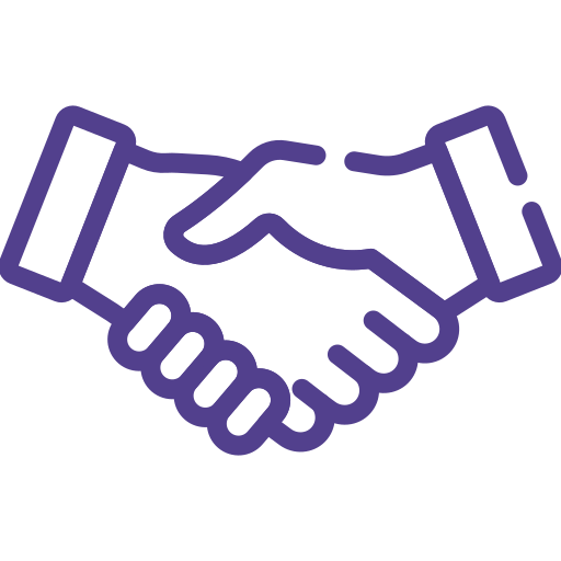 Stretta di mano – partner commerciale affidabile